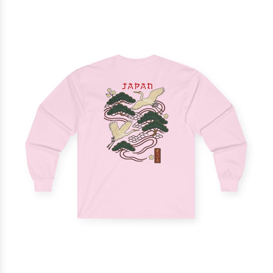 Kaizen 'Crane and Pine' LongSleeve