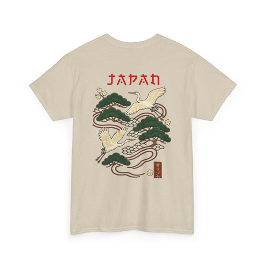 Kaizen 'Crane and Pine' T-Shirt