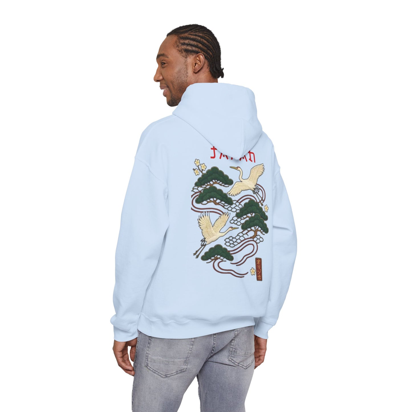 Kaizen 'Crane and Pine' Hoodie