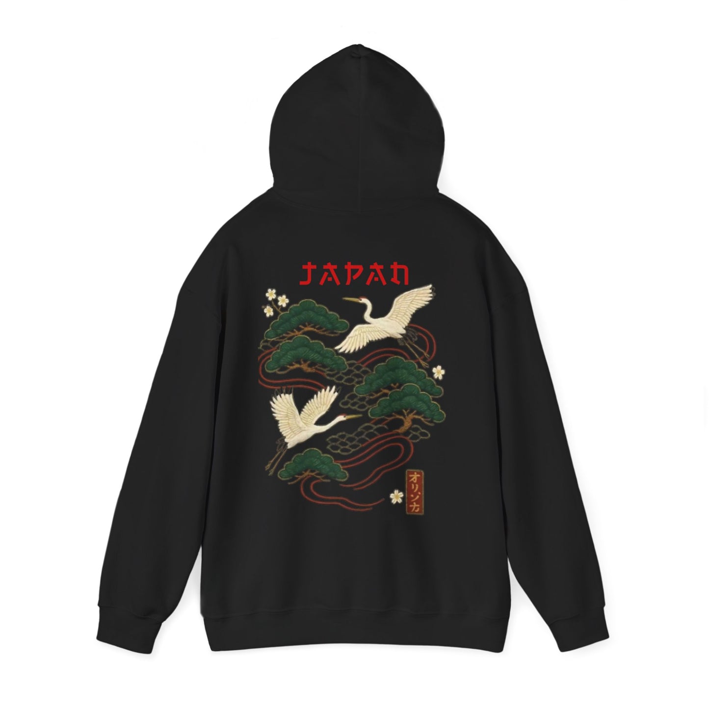 Kaizen 'Crane and Pine' Hoodie
