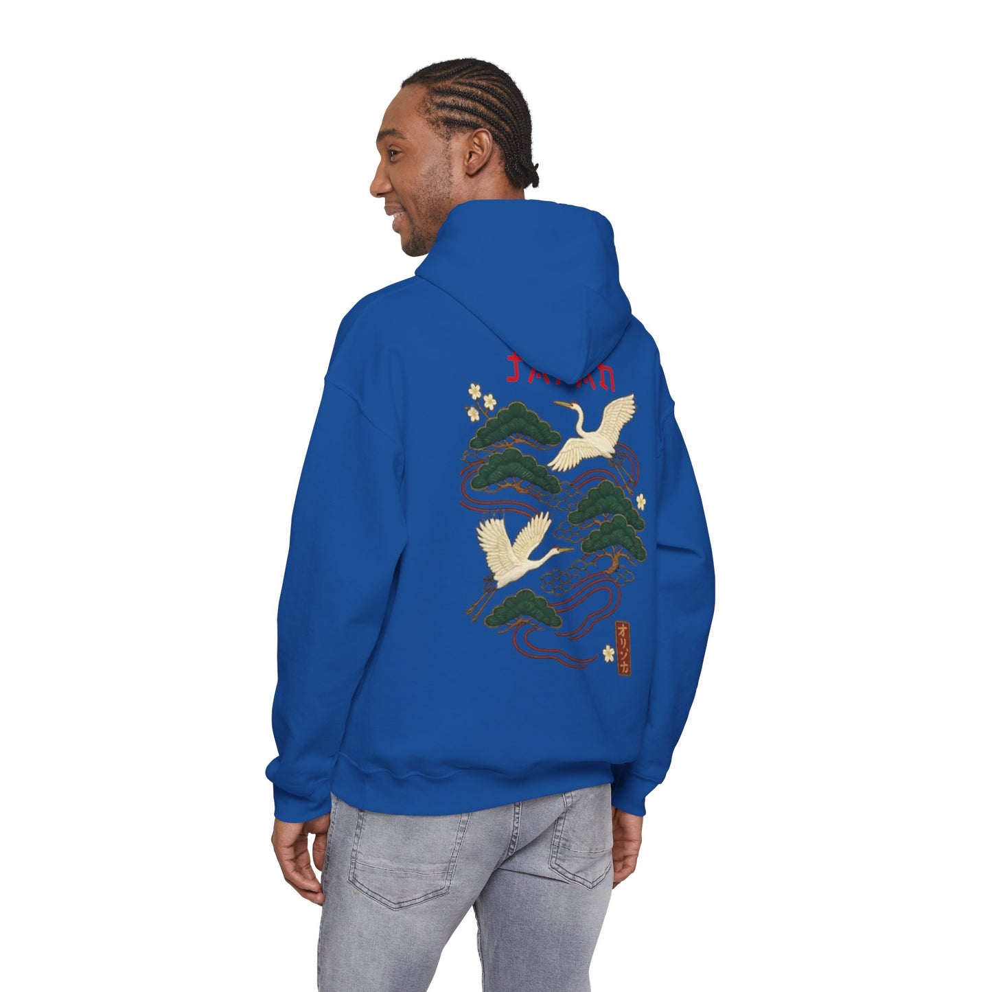 Kaizen 'Crane and Pine' Hoodie