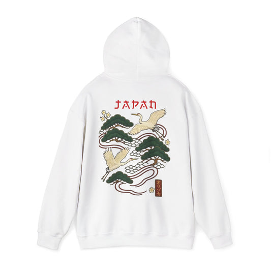 Kaizen 'Crane and Pine' Hoodie