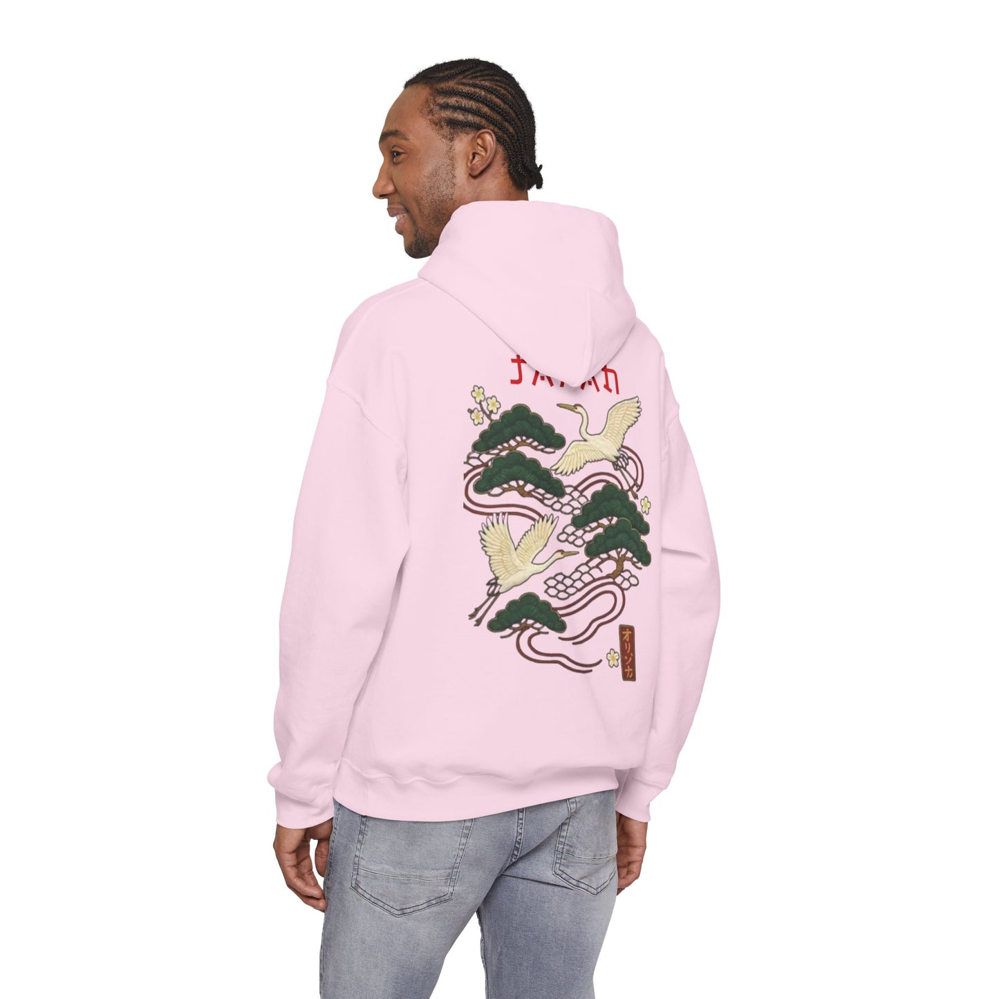 Kaizen 'Crane and Pine' Hoodie